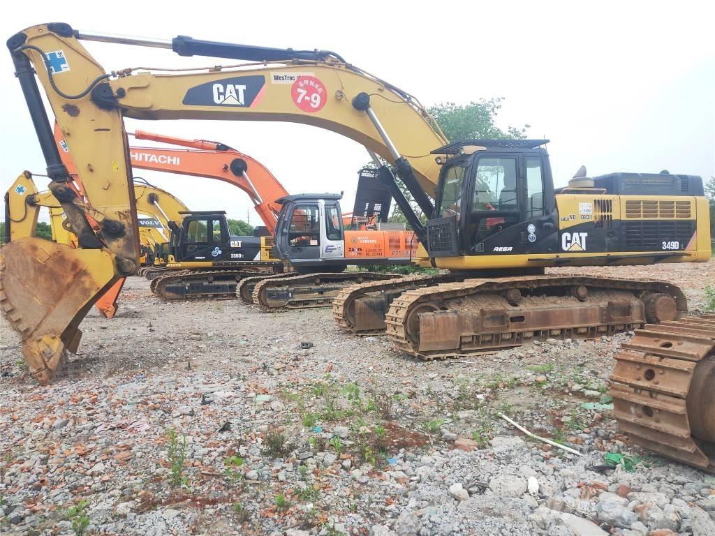 CAT 349DL Paletli ekskavatörler