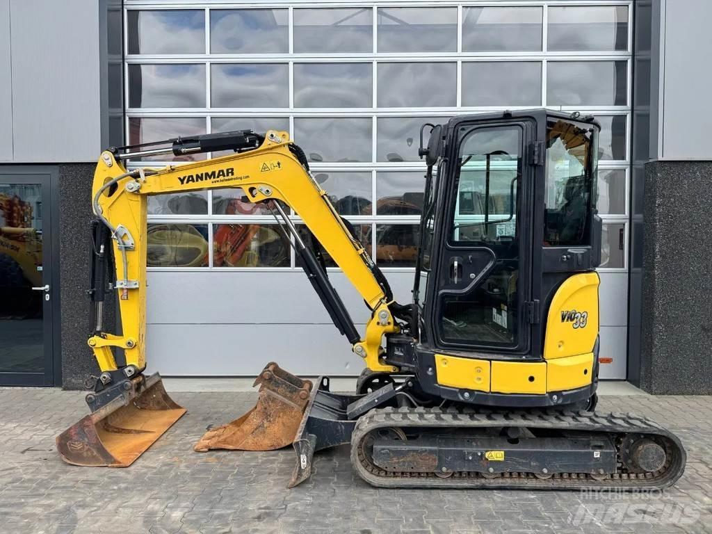 Yanmar Vio33-6 Mini ekskavatörler, 7 tona dek