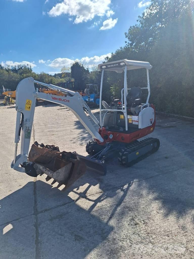 Takeuchi TB 216 Mini ekskavatörler, 7 tona dek