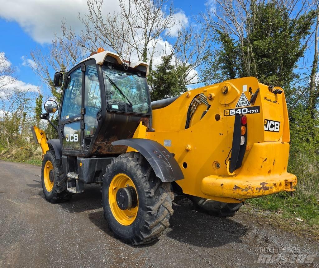 JCB 540-170 A/C Teleskopik yükleyiciler