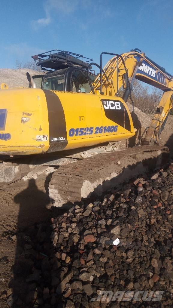 JCB JS 220 LC Paletli ekskavatörler