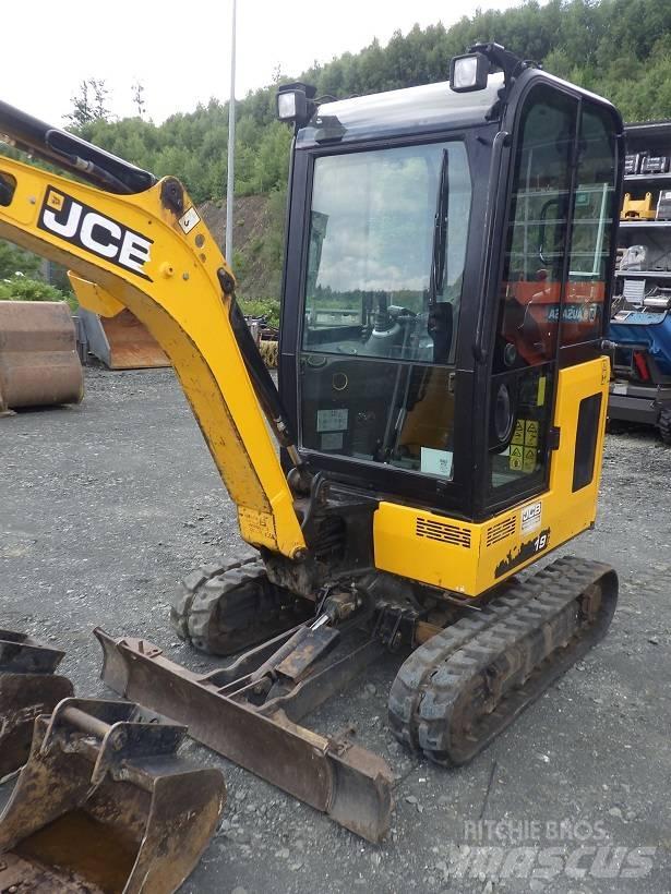 JCB 19 C-1 Mini ekskavatörler, 7 tona dek