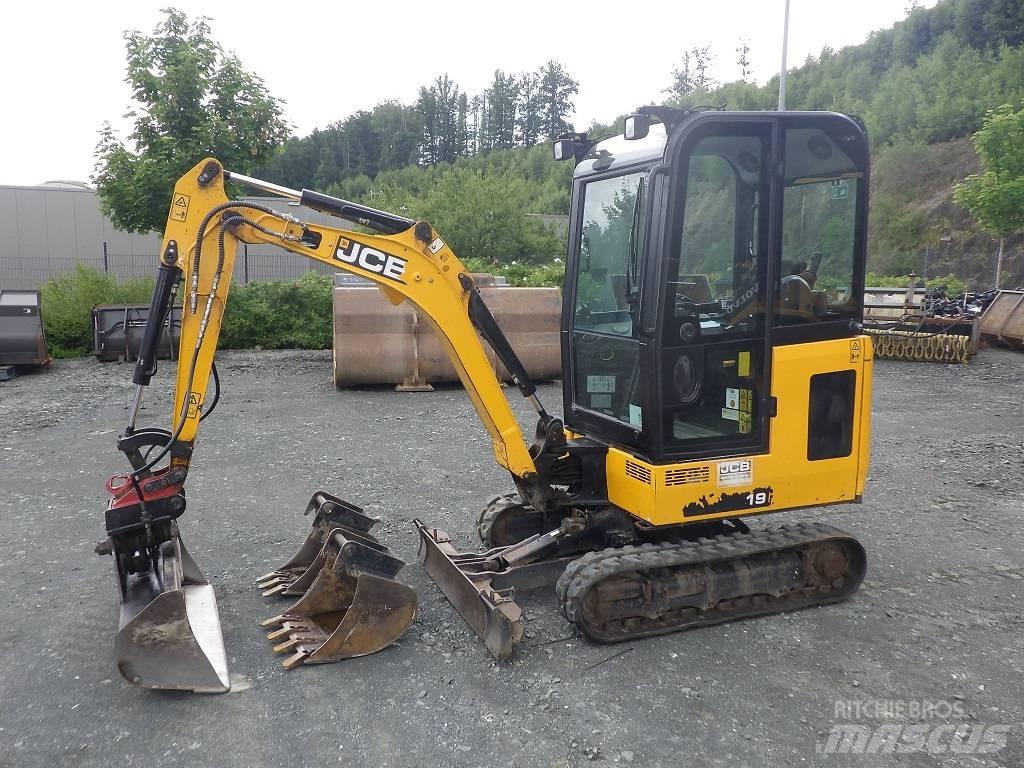 JCB 19 C-1 Mini ekskavatörler, 7 tona dek