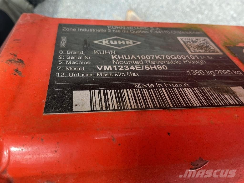 Kuhn Vari-Master 123 Döner pulluklar