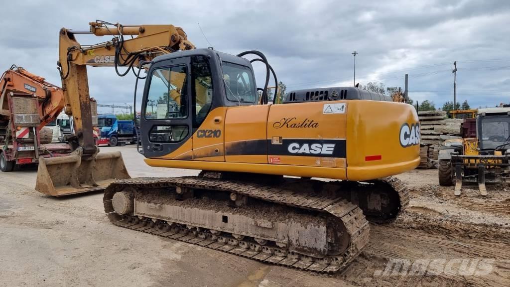 CASE CX 210 LC Paletli ekskavatörler