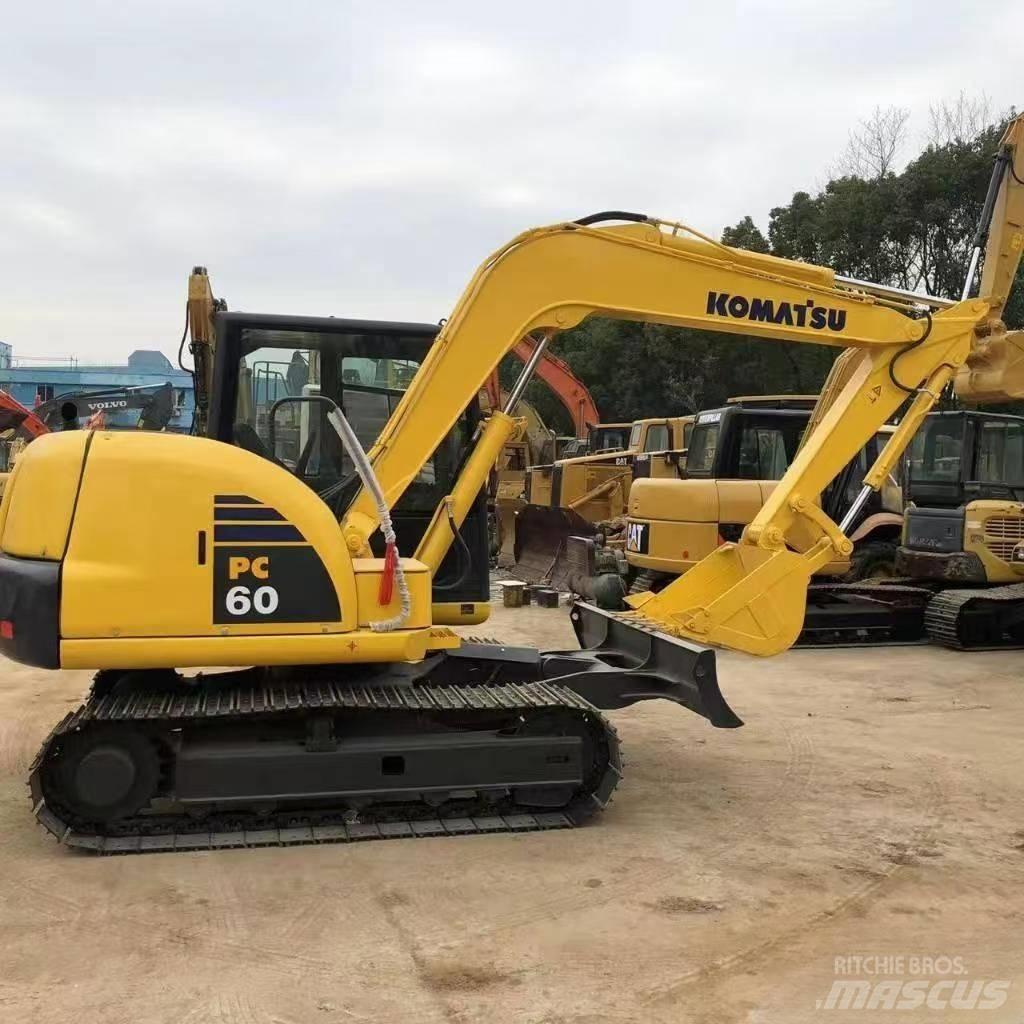 Komatsu PC 60 Paletli ekskavatörler