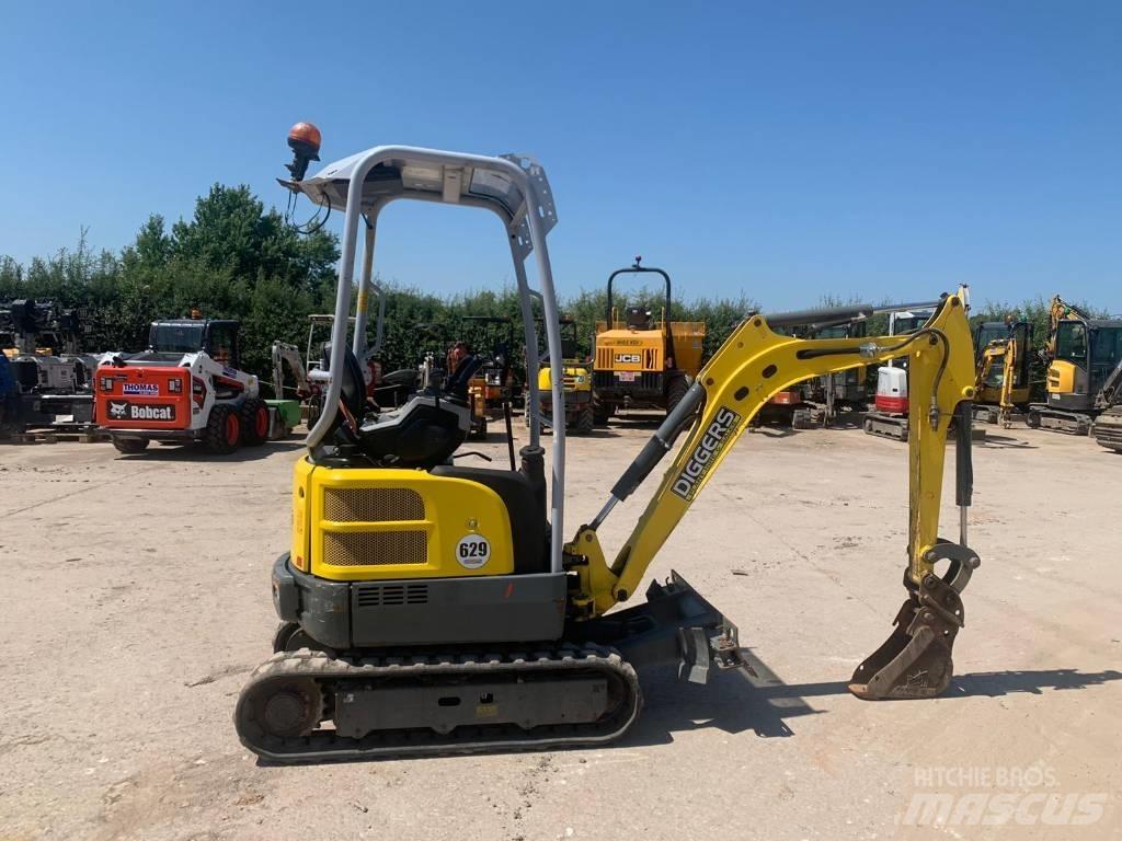 Wacker Neuson EZ 17 Mini ekskavatörler, 7 tona dek