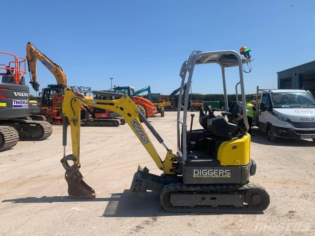 Wacker Neuson EZ 17 Mini ekskavatörler, 7 tona dek