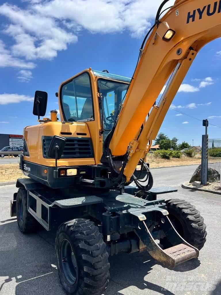 Hyundai R55W-9A Lastik tekerli ekskavatörler