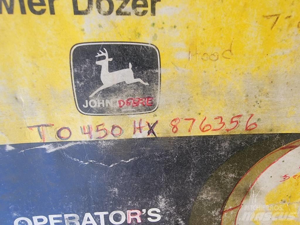 John Deere 450 H Paletli dozerler