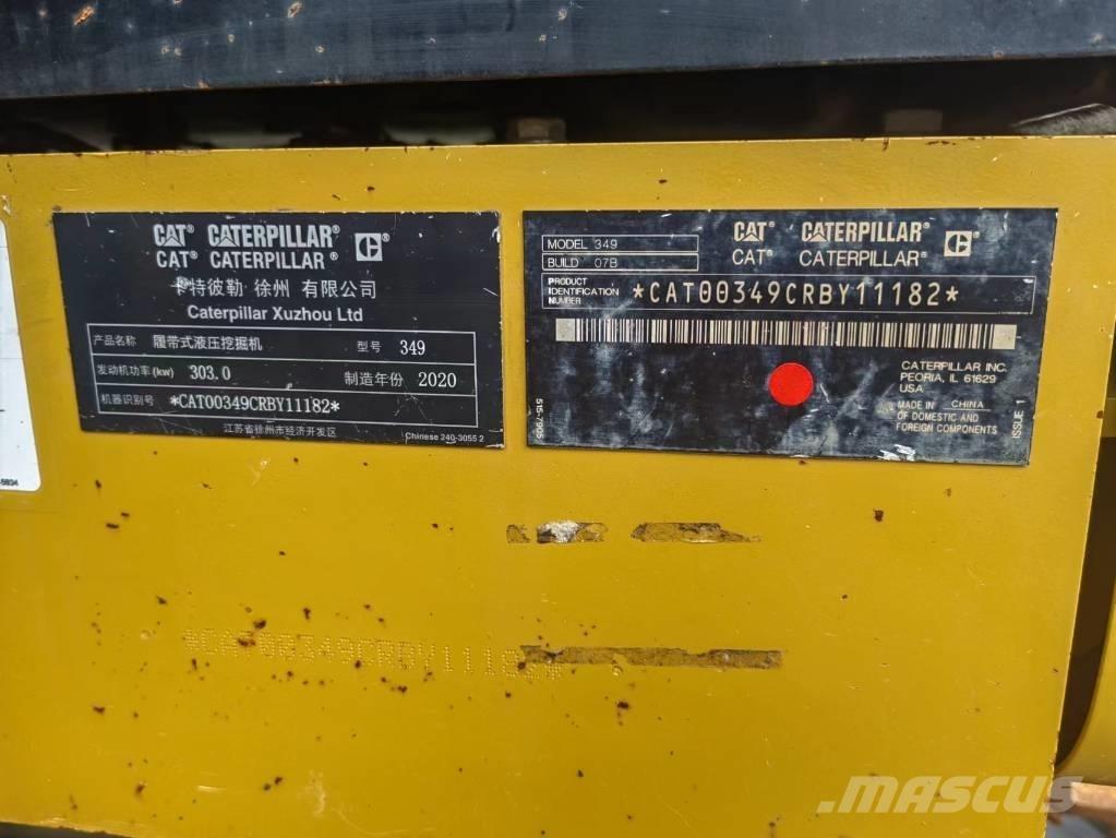 CAT 2020 CAT 349 Lastik tekerli ekskavatörler