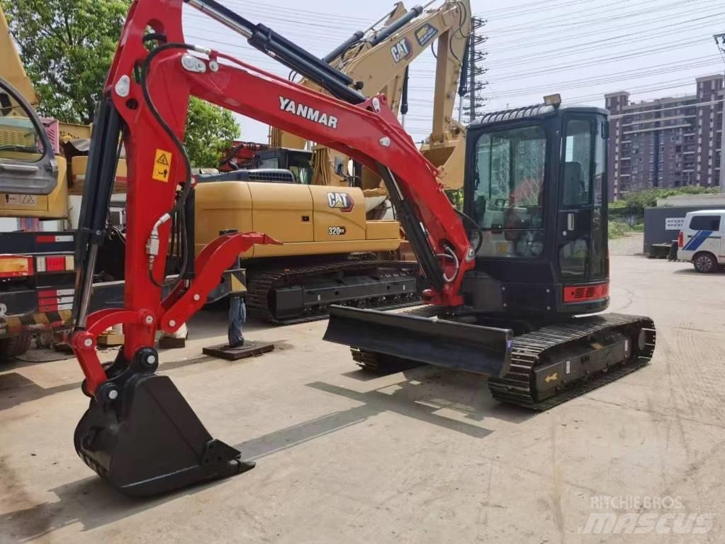 Yanmar Vio 55 Mini ekskavatörler, 7 tona dek