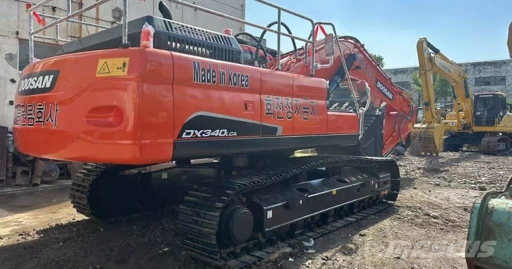 Doosan DX340 Paletli ekskavatörler