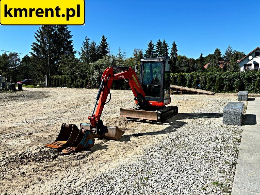 Kubota U 27-4 Mini ekskavatörler, 7 tona dek