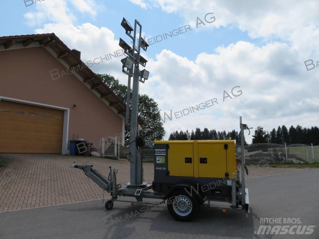 Atlas Copco QAS 20 Dizel Jeneratörler