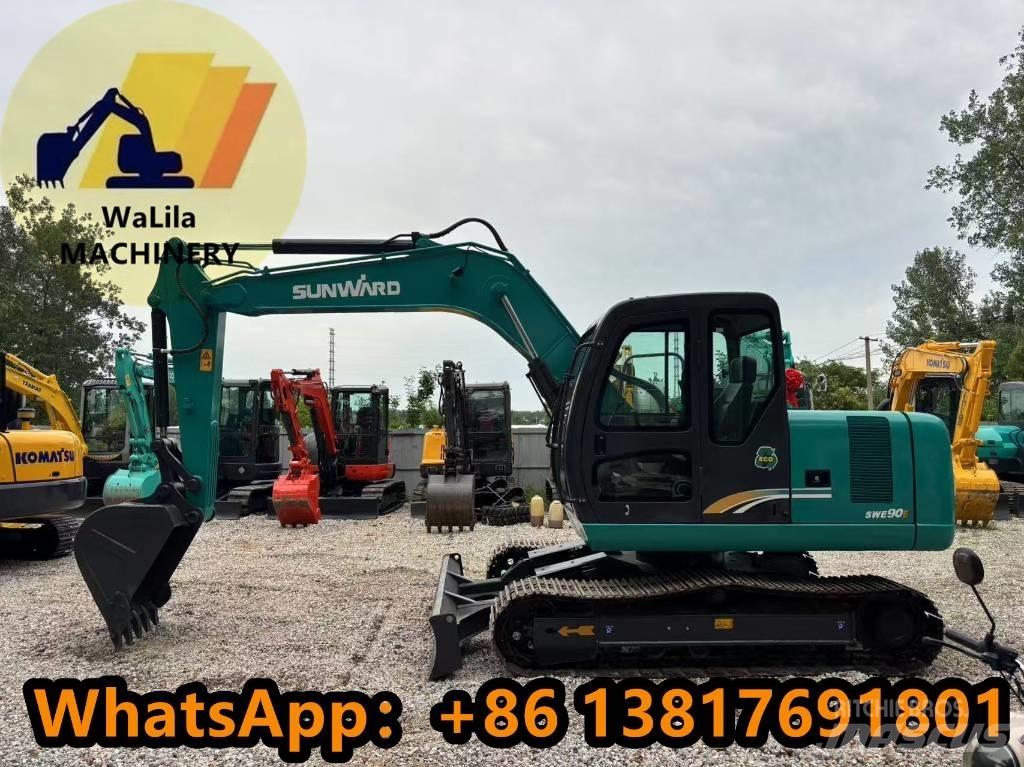 Sunward SWE 90 Mini ekskavatörler, 7 tona dek
