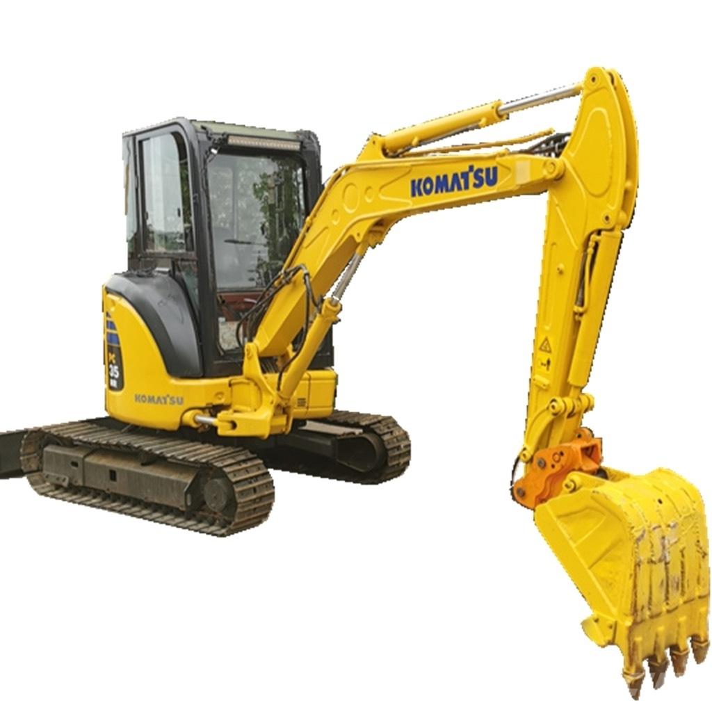 Komatsu PC 35 M-2 Mini ekskavatörler, 7 tona dek