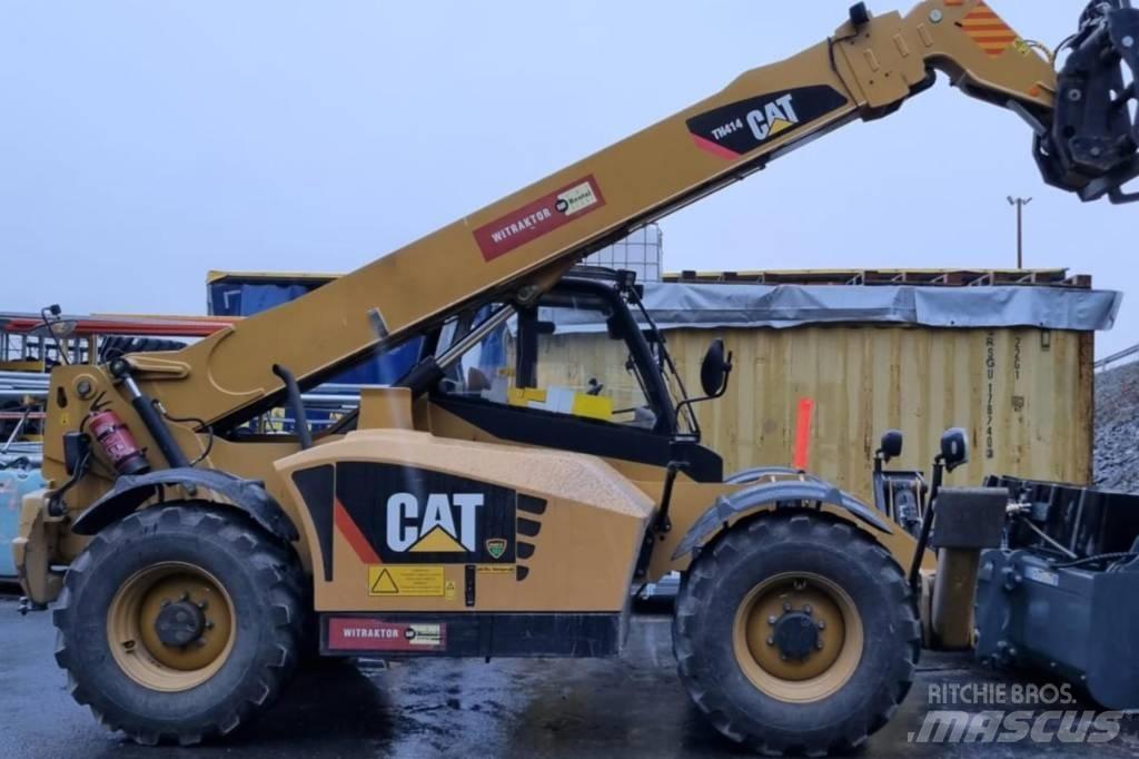 CAT TH 414 Teleskopik yükleyiciler
