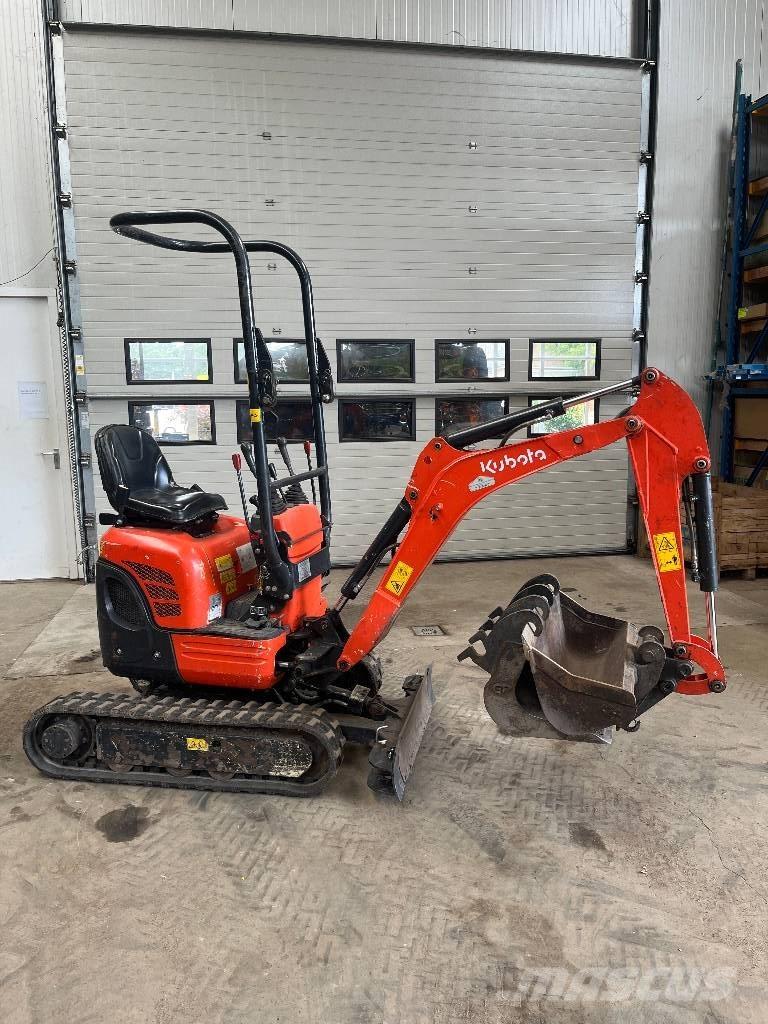 Kubota U 10-3 Mini ekskavatörler, 7 tona dek