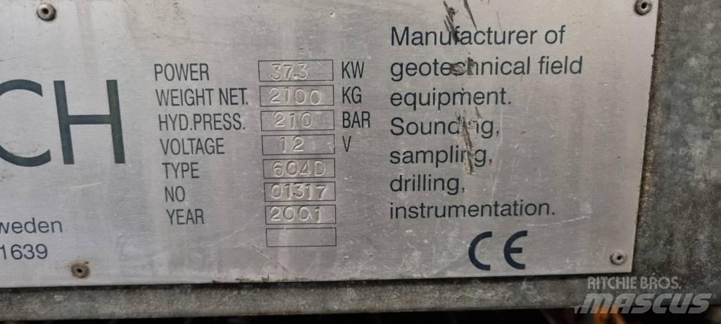  Geotech 604D Diğer sondaj ekipmanları
