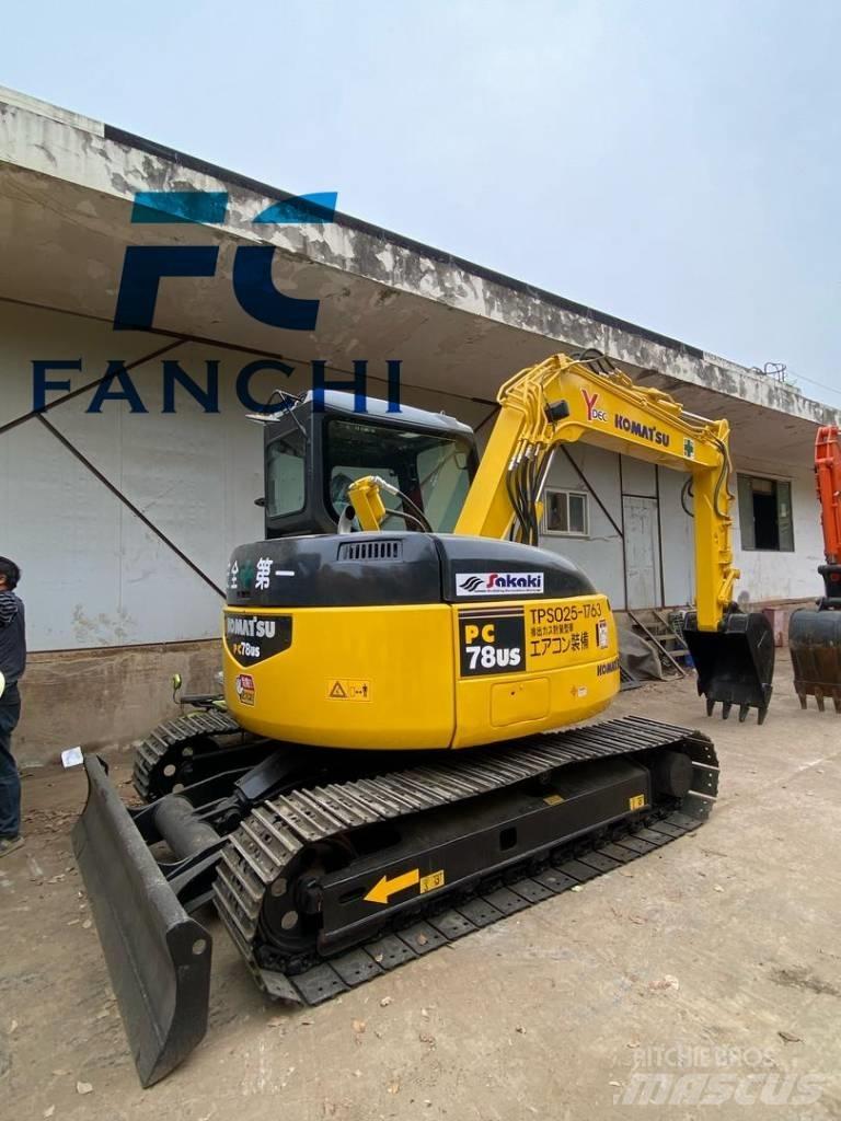 Komatsu 78US Mini ekskavatörler, 7 tona dek