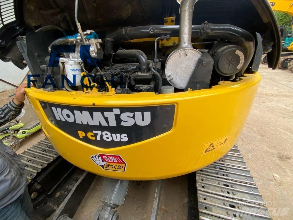 Komatsu 78US Mini ekskavatörler, 7 tona dek