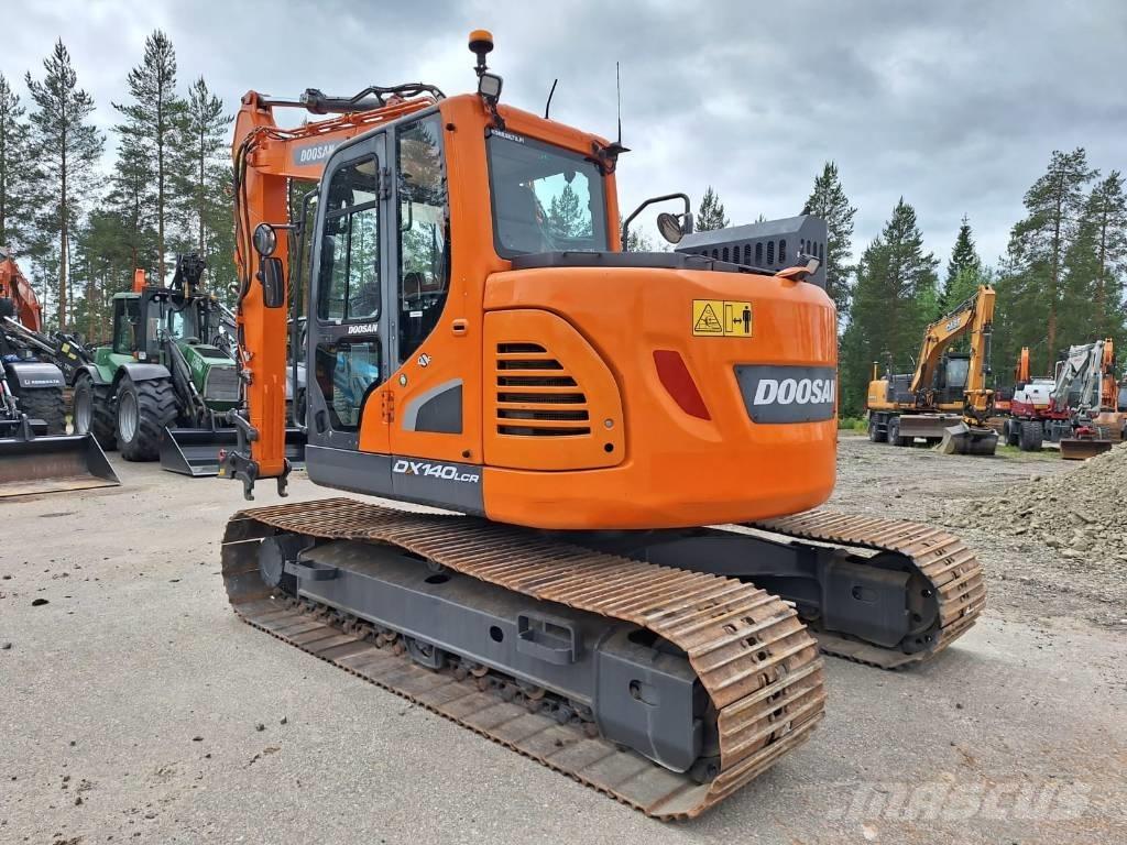 Doosan DX140LCR-5 Paletli ekskavatörler