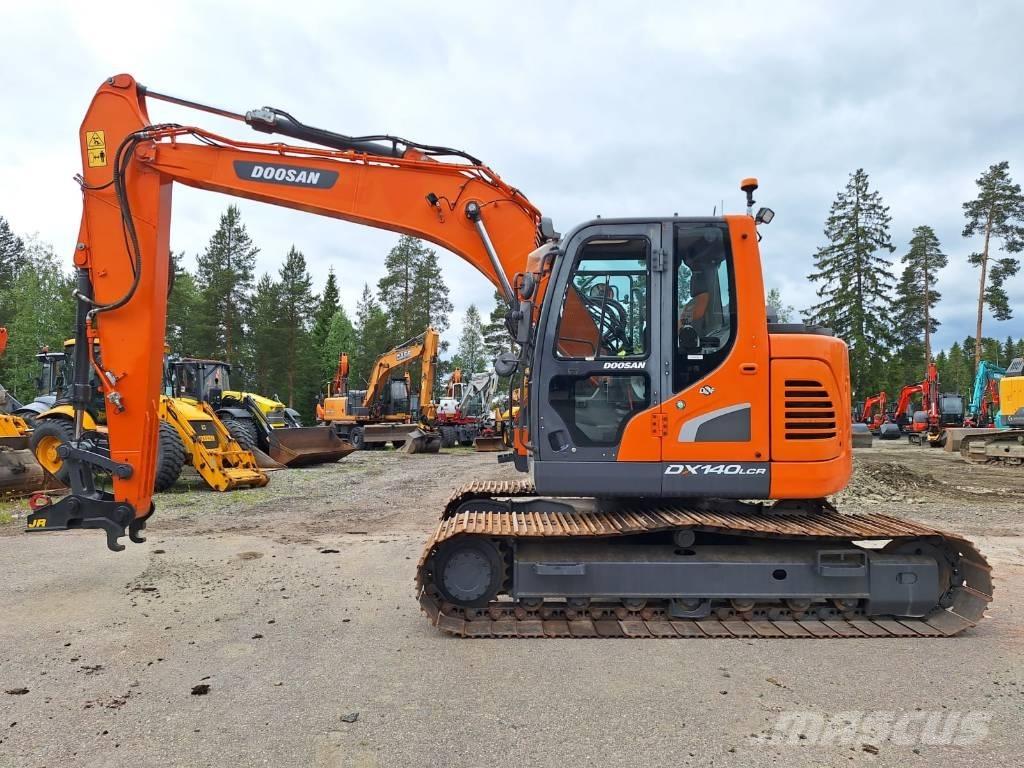 Doosan DX140LCR-5 Paletli ekskavatörler