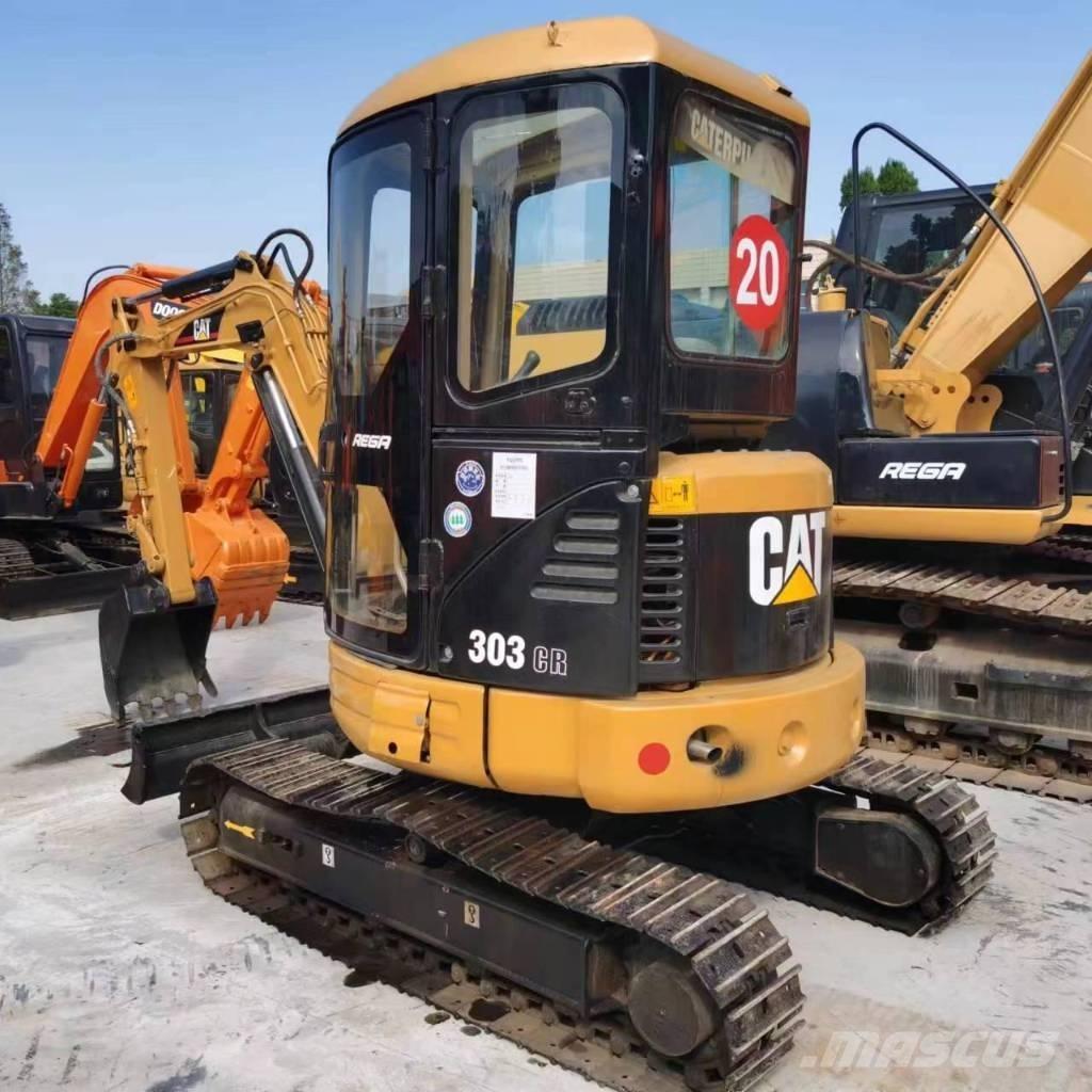 CAT 303 CR Mini ekskavatörler, 7 tona dek