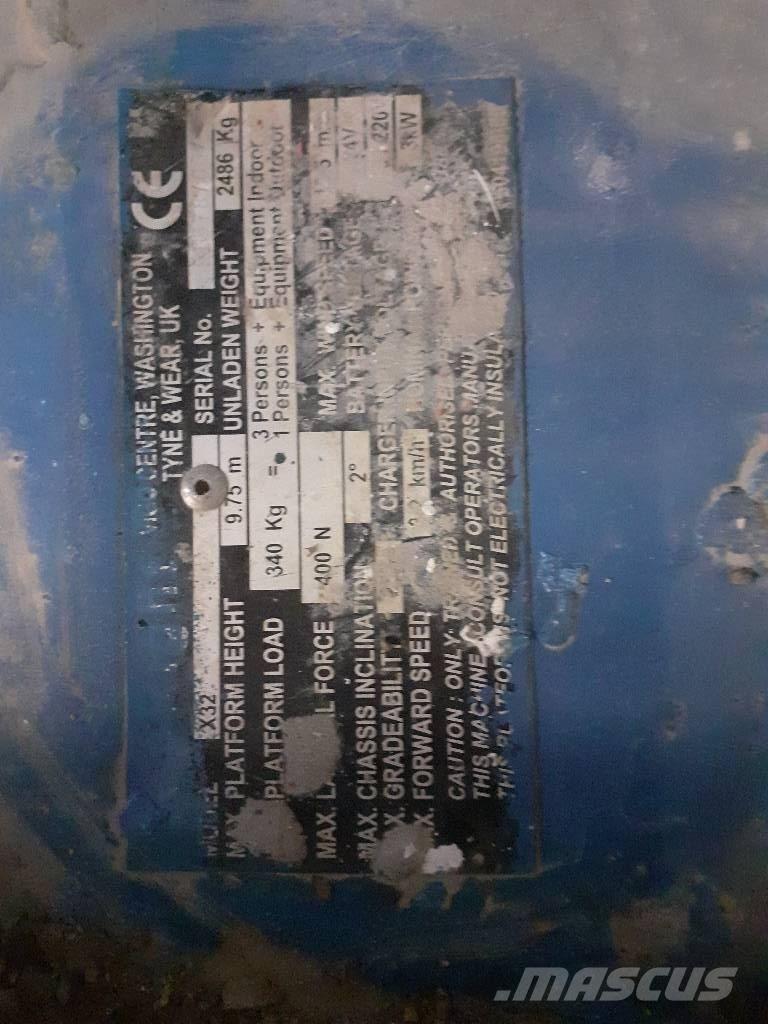 UpRight X 32 Makasli platformlar