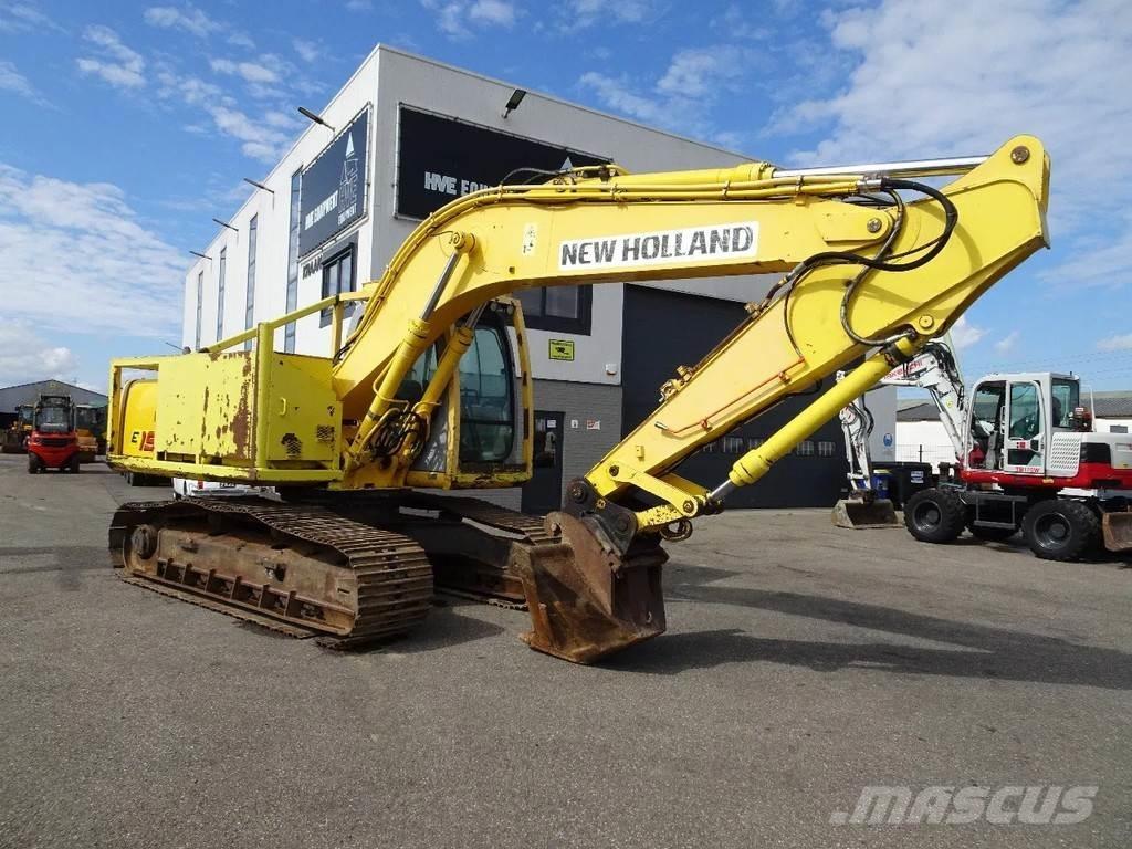 New Holland E195 Paletli ekskavatörler