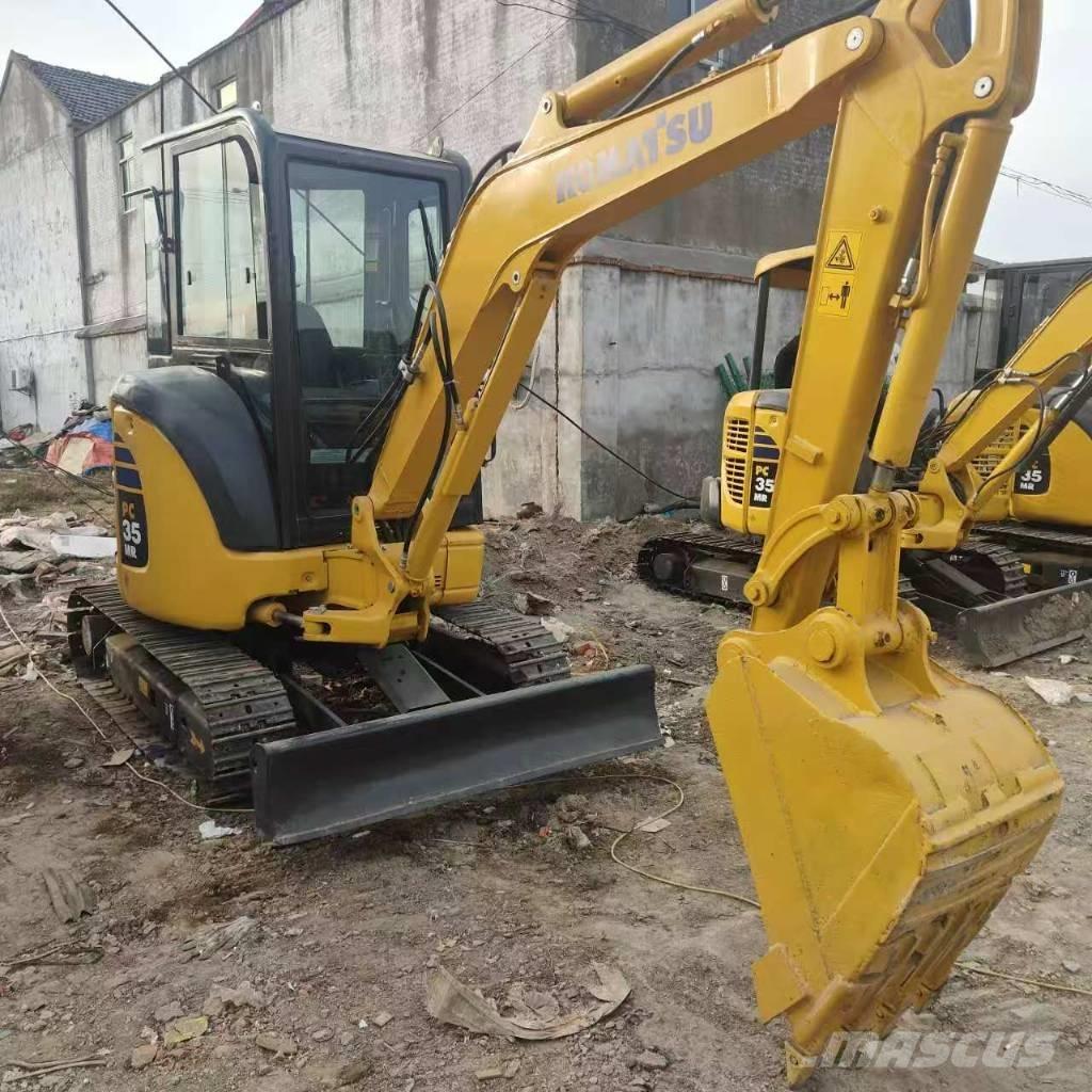 Komatsu PC 35 Mini ekskavatörler, 7 tona dek