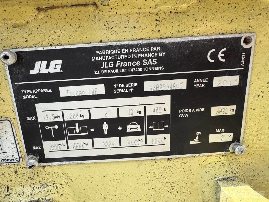 JLG Toucan 10 E Personel Platformları ve Cephe Asansörleri