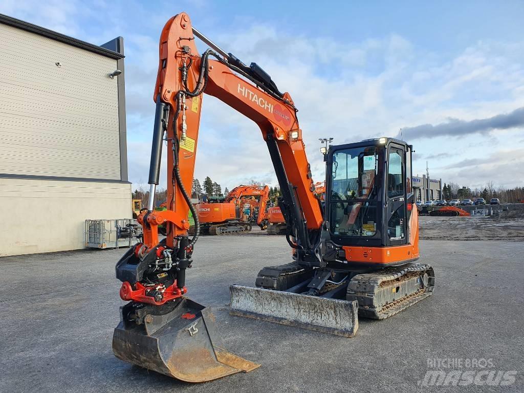 Hitachi ZX65USB-5 Mini ekskavatörler, 7 tona dek