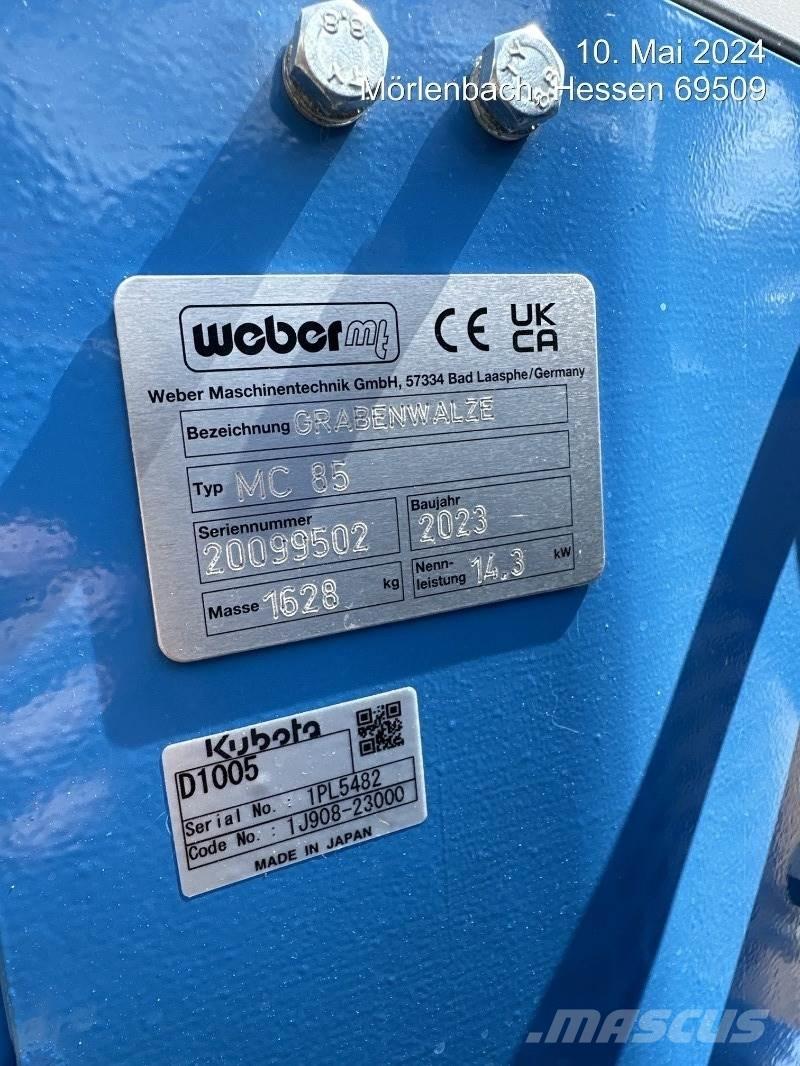 Weber MC85 Silindirler