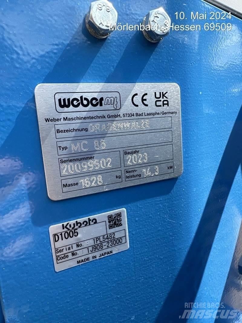 Weber MC85 Silindirler