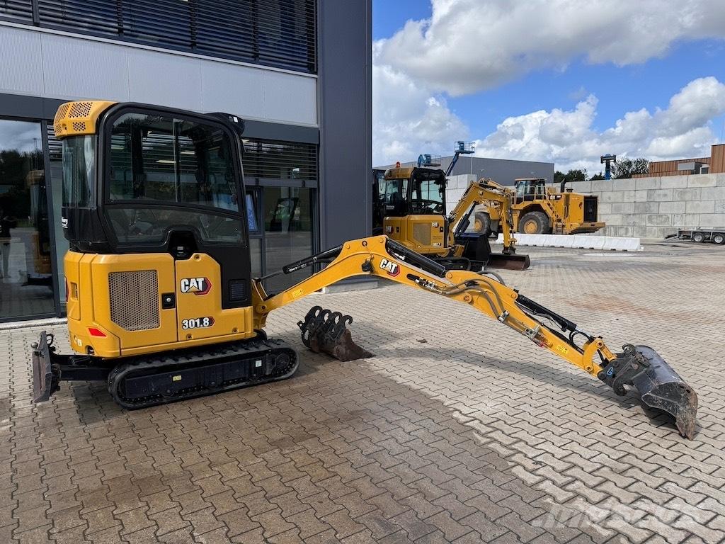 CAT 301.8 Mini ekskavatörler, 7 tona dek