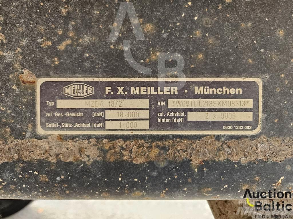 Meiller MZDA 18/2 Perdeli yari çekiciler