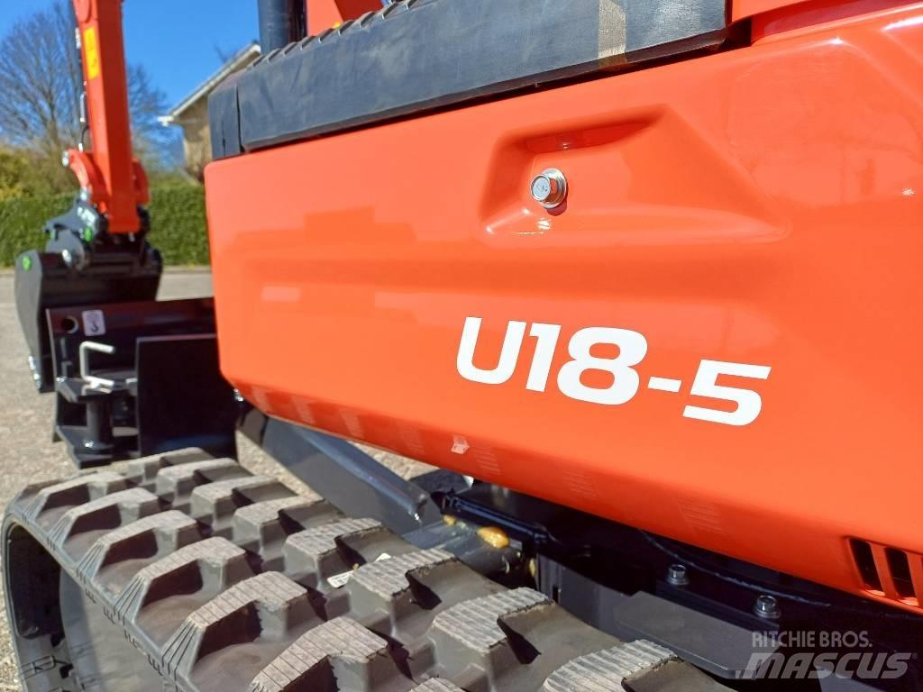 Kubota U18-5 Mini ekskavatörler, 7 tona dek