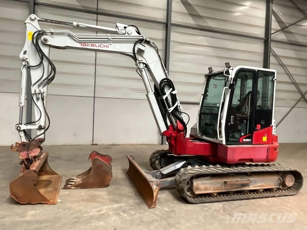 Takeuchi TB 280 FR Midi ekskavatörler 7 - 12 t