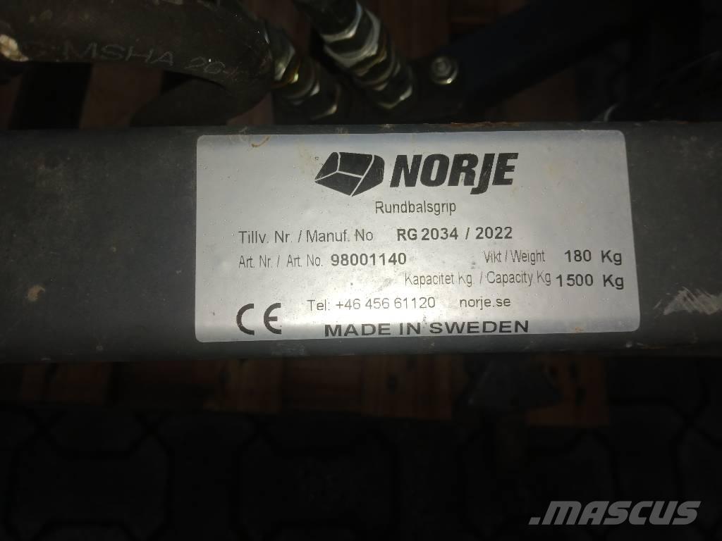 Norje Rundbalsgrip Diger tarim makinalari