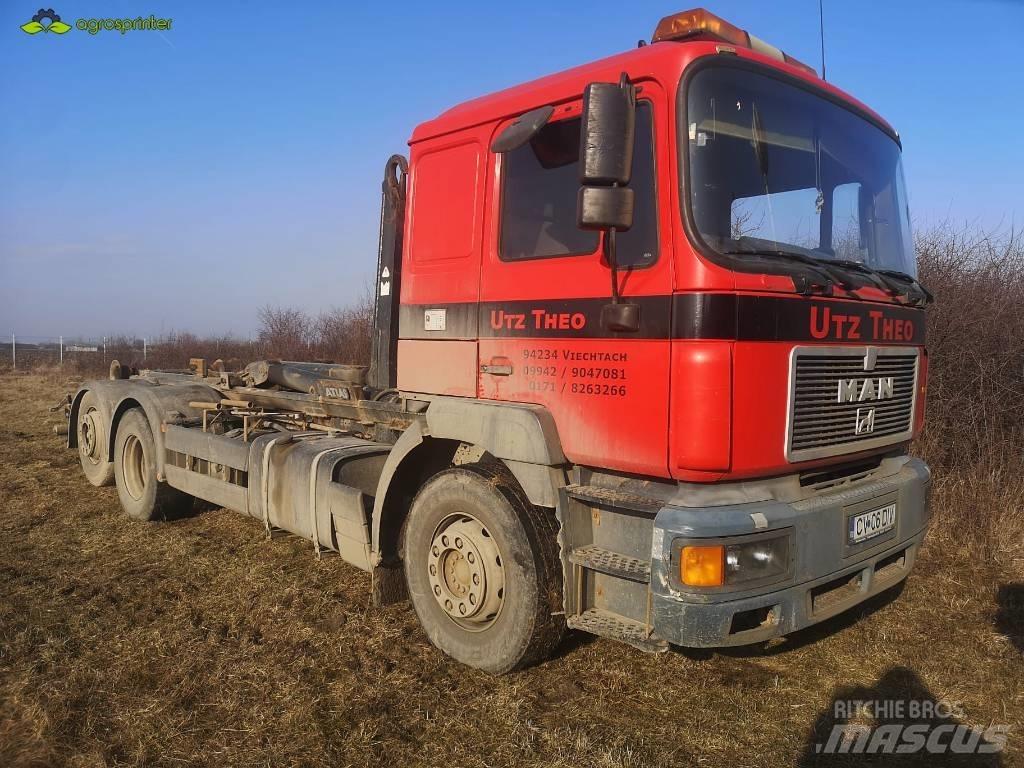 MAN F2001 Vinçli kamyonlar