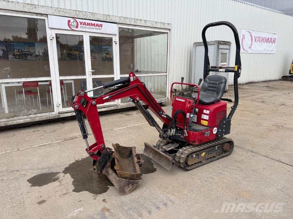 Yanmar SV08 (1D879) Mini ekskavatörler, 7 tona dek