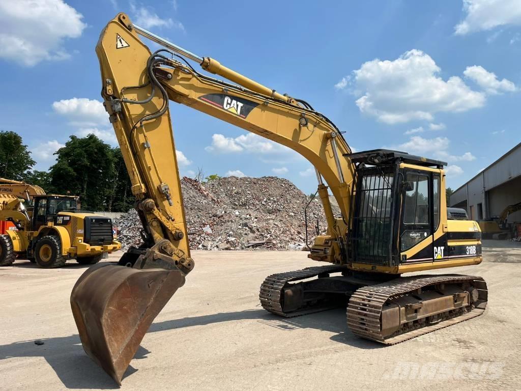 CAT 318 B L Paletli ekskavatörler