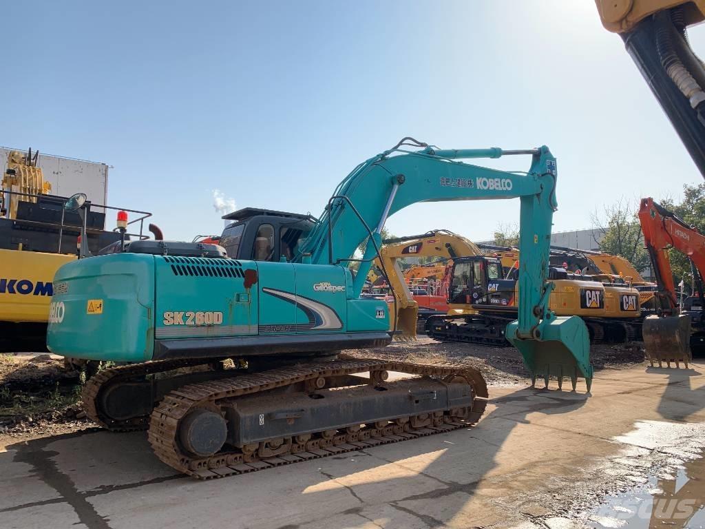 Kobelco SK 260 Paletli ekskavatörler