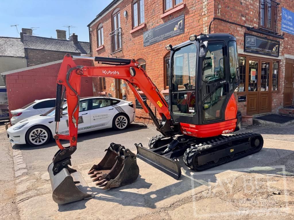 Kubota U 20-3 Mini ekskavatörler, 7 tona dek