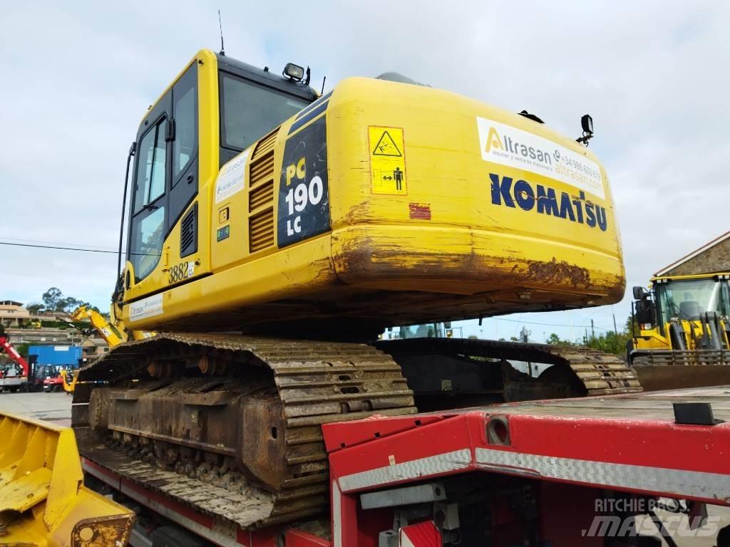 Komatsu PC190LC-8 Paletli ekskavatörler