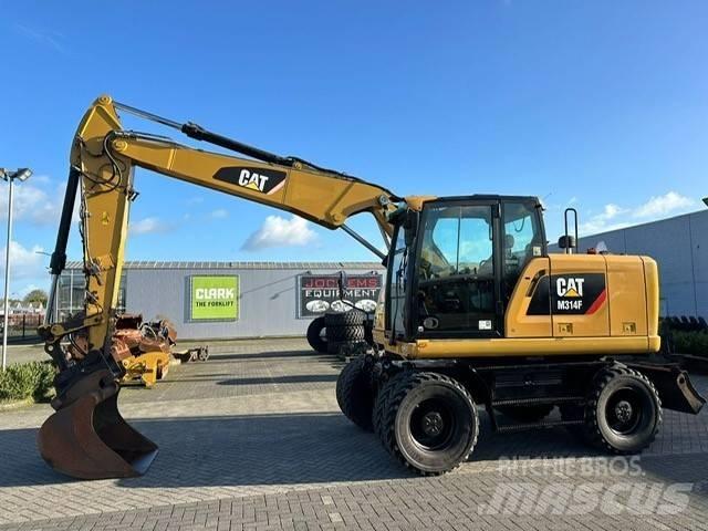 CAT M 314 F Lastik tekerli ekskavatörler