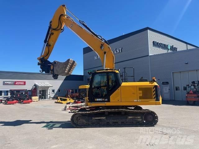 JCB Bandgrävare 220X Paletli ekskavatörler