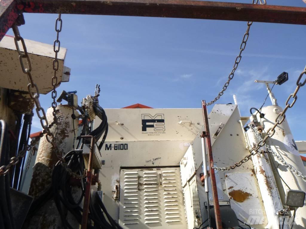 Miller M-8100 Beton dağıtım bomları
